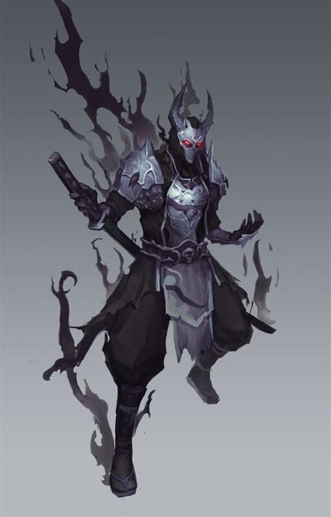 Shadow Mask Concept Ninja Art Fantasy Character Design Character Art