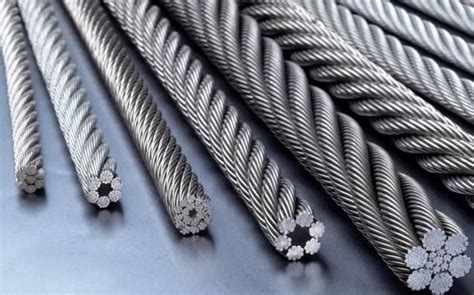 Marine Grade Stainless Steel Wire Rope Iwrc Long Durability For Luffing