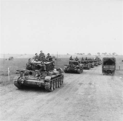 Cromwell Tanks Of The 2nd Armoured Reconnaisance Welsh Guards