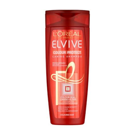 Your hair should be just as protected as your skin when you're spending time in the sun. Elvive Shampoo Colour Protect UV Filter