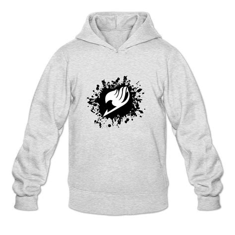 2017 Fairy Tail Ink Logo Cotton Hoodies For Men Comfortable Hoodies