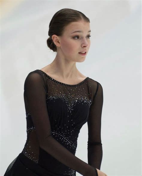 Anna Shcherbakova Practices Figure Skating Dresses Russian Figure Skater Skating Dresses