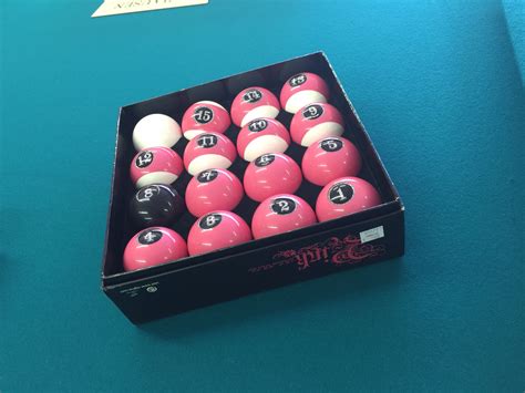 Pink Billiard Ball Sets The Lovell Company Lubbock