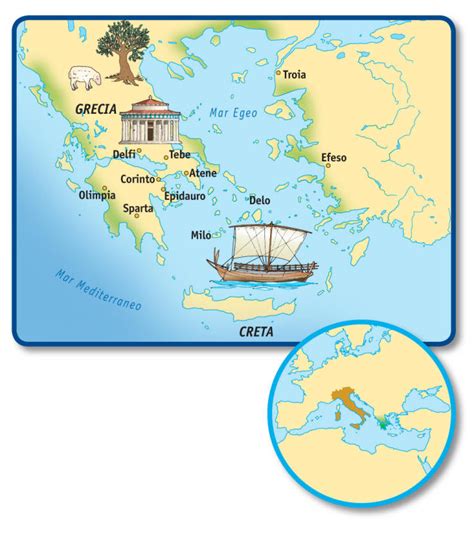 Cartina Della Grecia Antica Per Bambini Hochzeitsfrisuren
