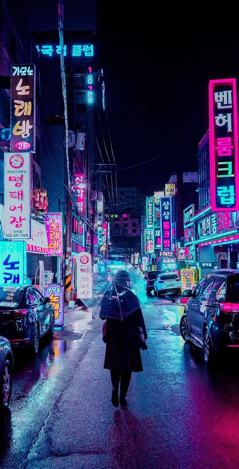 Aesthetic Japan Nightlife Japan Neon City Hd Phone Wallpaper Pxfuel