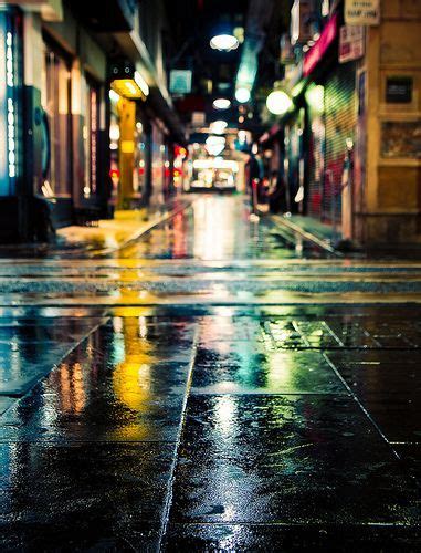Rain Reflections Urban Photography Night Photography Street
