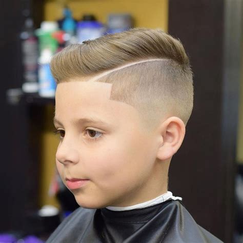 Good long hairstyles for boys are quite rare, that's why young men tend to choose something short and simple. Side Part With Line-up haircuts for boy | Kid Boy Line Up ...