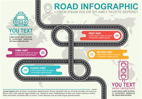 Roadmap Infographic 151307 Vector Art At Vecteezy