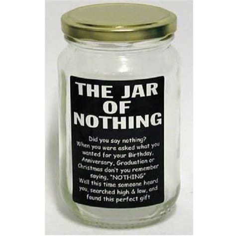 The Jar Of Nothing Gimmicky Tsgimmicky Ts