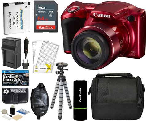 Buy Canon Powershot Sx420 Is Digital Camera Red With 20mp 42x