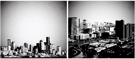 Urban City Vector Backgrounds ~ Illustrations ~ Creative