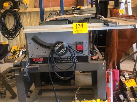 Ryobi Bt3000 10 Precision Wood Cutting System Assiter Auctioneers