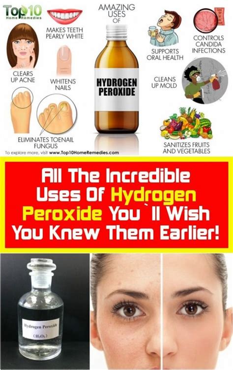 How hydrogen peroxide cures canker sores. All the incredible uses of hydrogen peroxide - You're ...