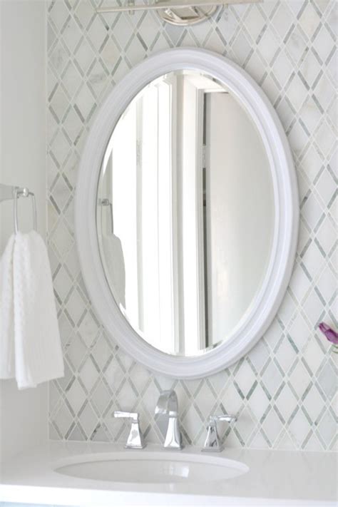 A wide variety of oval chrome mirror frame options are available to you, such as decorative, wall and cosmetic.you can also choose from glass, wood and metal oval chrome. Master Bathroom Vanity Makeover | Centsational Style