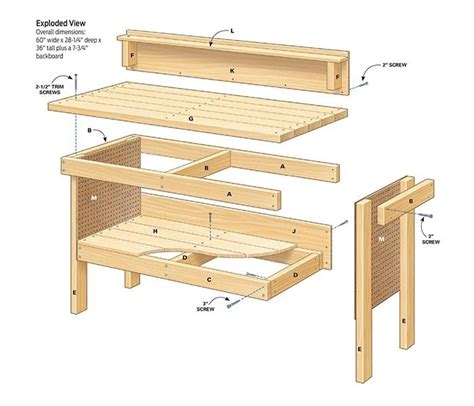 Pdf Plans Plans Diy Workbench Download Free Plywood Furniture Plans