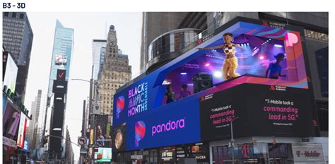 How Pandora’s Out Of Home 3d Billboard Celebrated Black Music Month