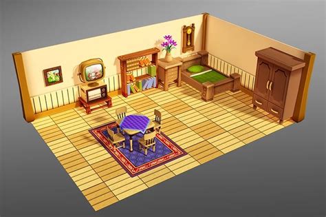 Cartoon House Interior Cartoon House Interior House Colors House