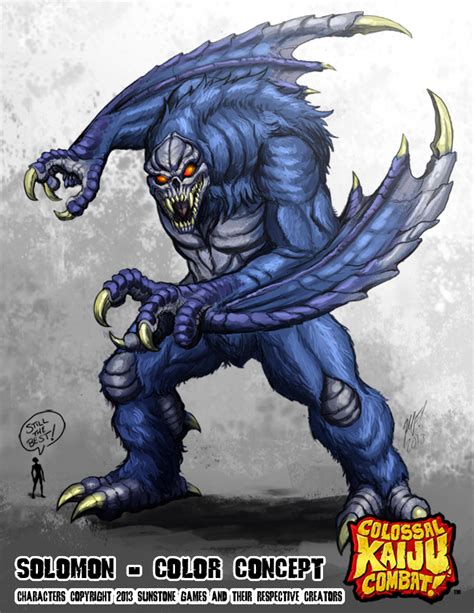 The moon beast is a large, white creature with 6 yellow eyes and sharp teeth. Image - Solomon Matt Frank.png | KaijuCombat Wiki | Fandom ...