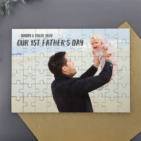 See more ideas about jigsaw puzzle store, jigsaw puzzles, ravensburger. Personalised Our 1st Father's Day Photo Upload Jigsaw ...