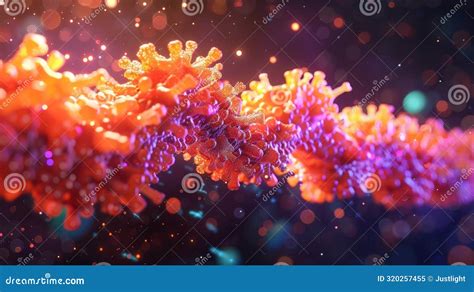 A 3d Representation Of A G Proteincoupled Receptor Spanning The Cell