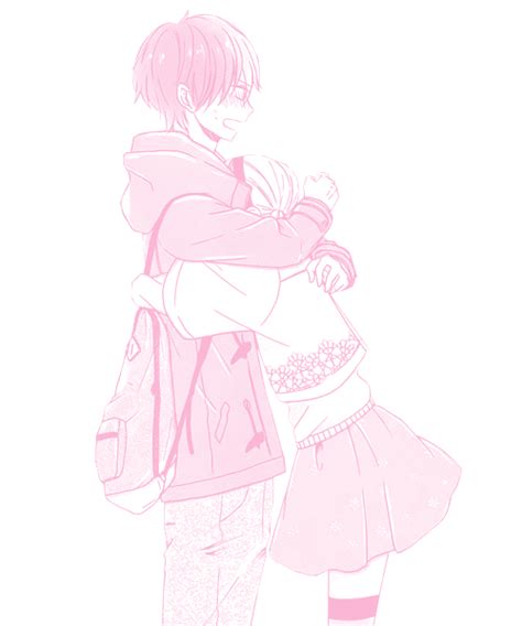 Animecouple Pink Pastel Kawaii