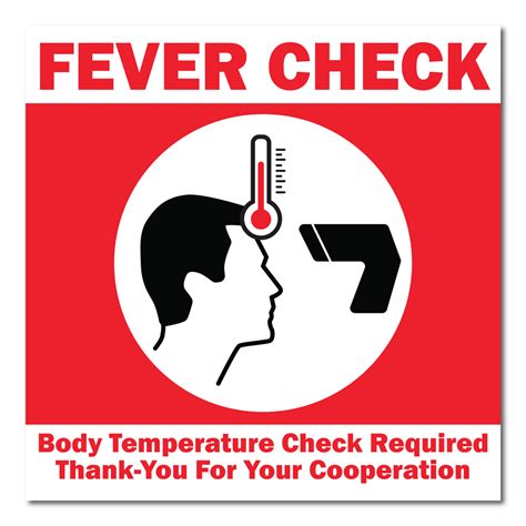 Are you ready for another date?. Fever Check Sign Temperature Check Sign | Social Distance ...