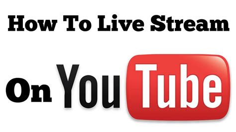 How To Live Stream On Youtube 2016 Tutorial Youtube