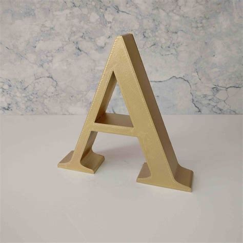 Personalised Free Standing Letters Free Standing Letters 3d Etsy