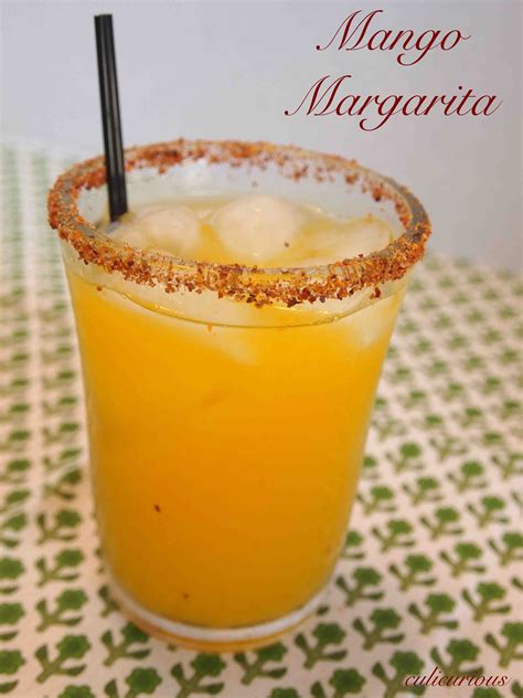 Mango Margarita Recipe On The Rocks Culicurious