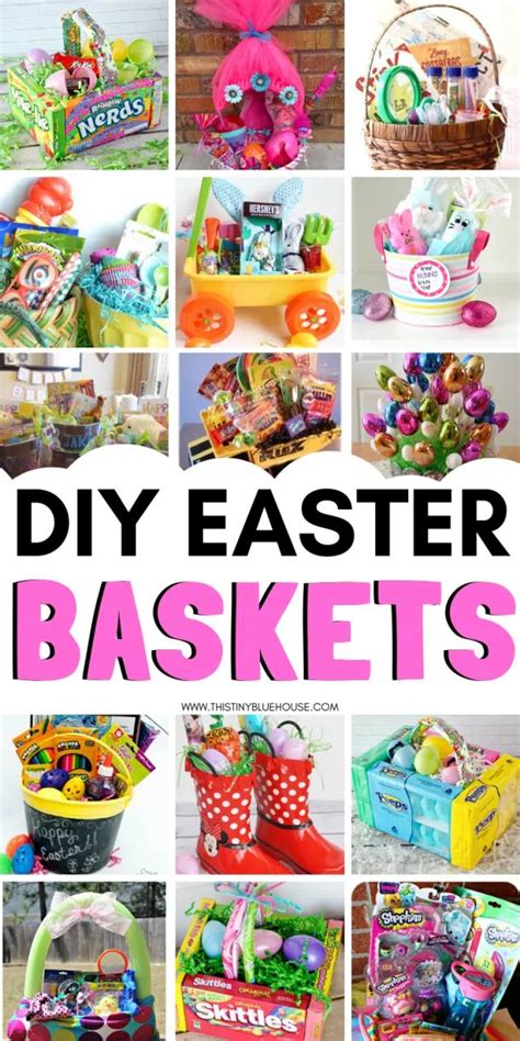 40 Best Clever Easter Basket Ideas Homemade Easter Baskets Easter Basket Diy Easter Baskets