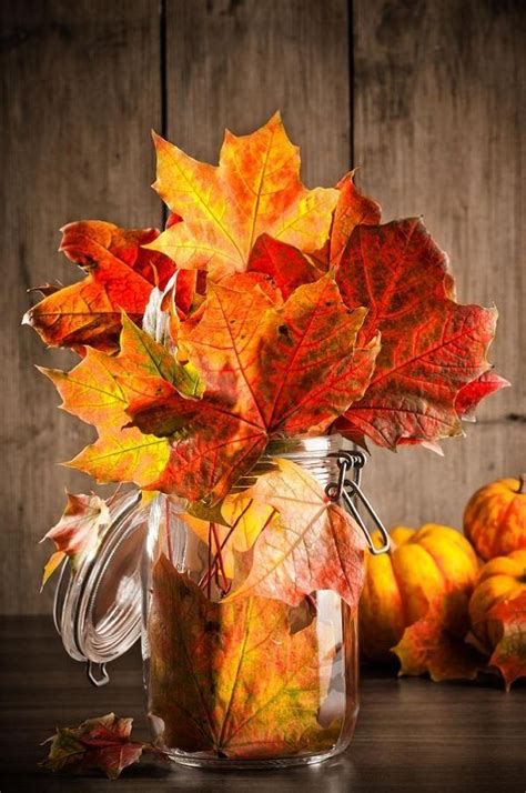 15 Must See Diy Fall Inspired Home Decorations With Leaves