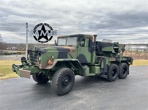 1992 Bmy M936a2 5 Ton Military 6x6 Wrecker Truck 7830 Miles Midwest