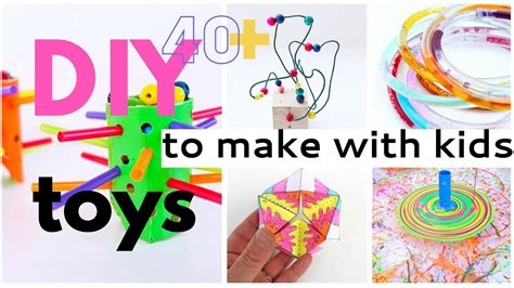 The Best Diy Toys To Make With Kids Youtube