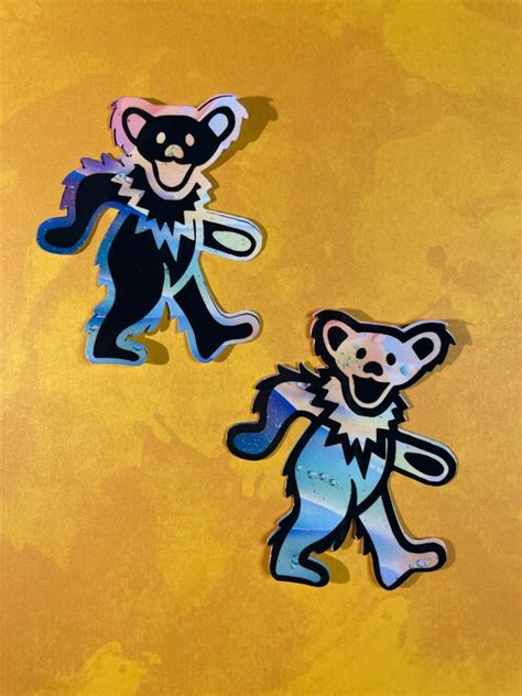 Dancing Bears Sticker Etsy