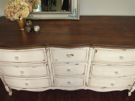 European Paint Finishes Antiqued French Dresser