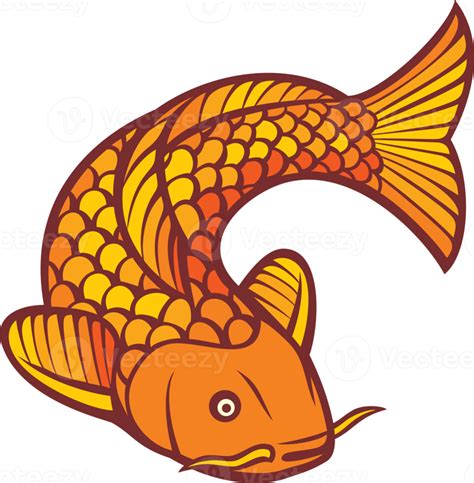 Koi Carp Fish 12636326 Png