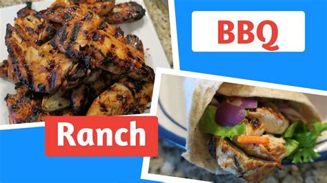 This easy crockpot pulled bbq chicken takes about 5 minutes to prep, and then your dinner prep work is done! BBQ Ranch Chicken | 5-Ingredient | Easy Grill Recipe - YouTube