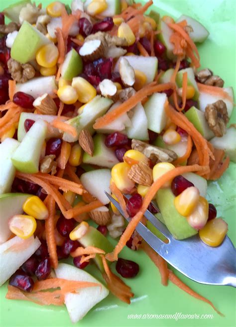 Healthy Salads Fruit And Nut Aromas And Flavors From My Kitchen