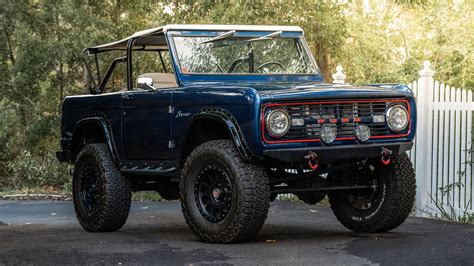 Jenson Buttons Modified Ford Bronco Is Up For Auction Top Gear