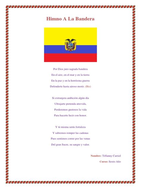 Himno A La Bandera