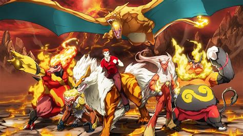 🥇 Arcanine Blaziken Charizard Infernape Magmortar Wallpaper 87000