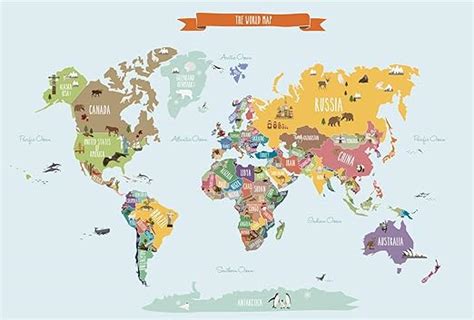 Where Can I Buy A World Map Poster Kinderzimmer 2018