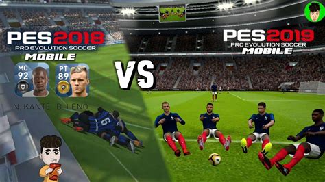 With the growing fans of football, the popularity of football games and football series is also increasing. PES 2019 MOBILE VS PES 2018 MOBILE COMPARACION INCREIBLE ...