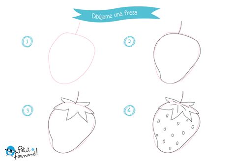 Aprende A Dibujar Las Frutas Paso A Paso Petit Fernand