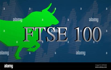 The British Stock Market Index Ftse 100 Is Bullish The Green Bull And
