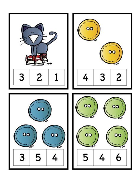 Counting Game Preschool Printables Math Activities Preschool Pete
