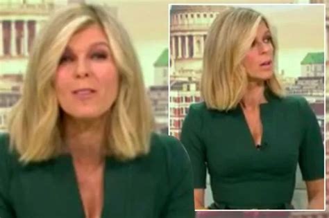 kate garraway wows on gmb in figure hugging dress as fans say she looks amazing i know all news