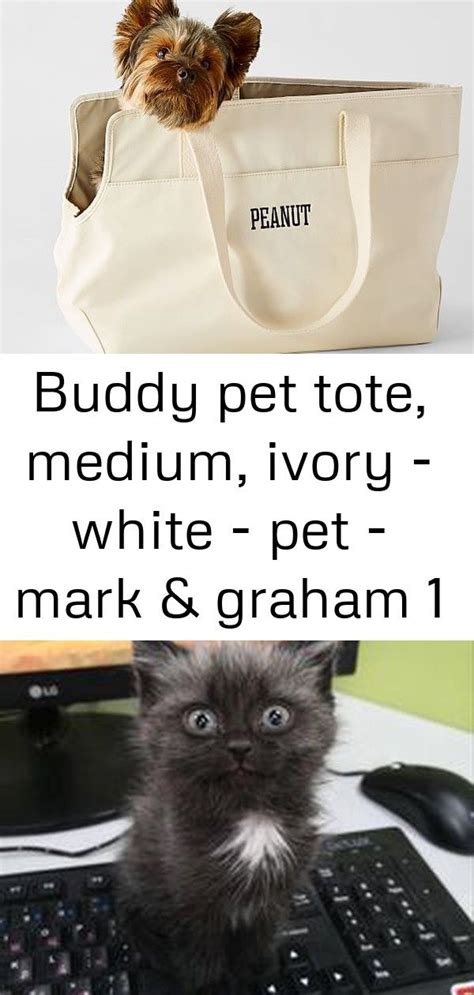 Buddy Pet Tote Medium Ivory White Pet Mark And Graham 1 Pets Squirrel Funny Squirrel Memes