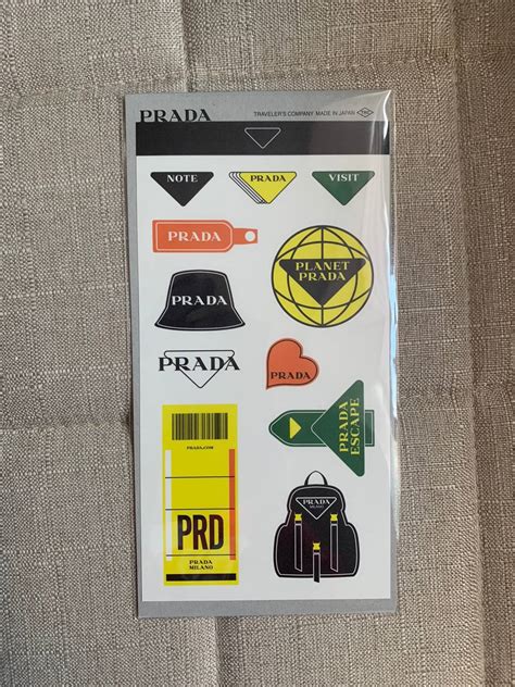 Prada Prada X Travelers Company Limited Edition Sticker Pack Grailed
