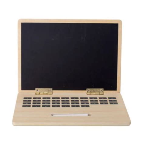 Bloomingville Dac Wooden Toy Laptop In 2021 Wooden Toys American